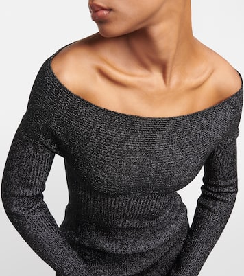 Marisole off-shoulder midi dress | Khaite