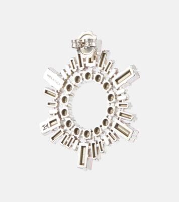 Boucles d’oreilles Begum Mini à cristaux | Amina Muaddi