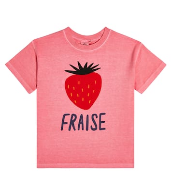 T-shirt Fraise in cotone con stampa | Jellymallow