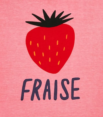 T-shirt Fraise in cotone con stampa | Jellymallow