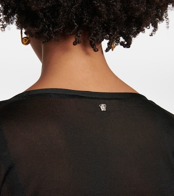 Medusa crop cardigan | Versace