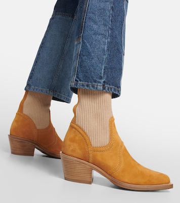 Nellie suede ankle boots | Chloé