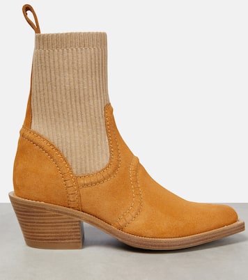 Nellie suede ankle boots | Chloé