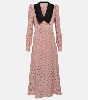 Robe longue en soie | Alessandra Rich
