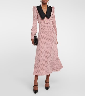 Robe longue en soie | Alessandra Rich