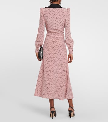Robe longue en soie | Alessandra Rich