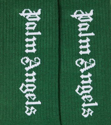 Calcetines de algodón con logo | Palm Angels Kids