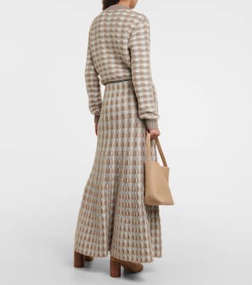 Jupe longue Drew en cachemire | Gabriela Hearst