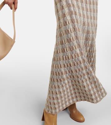 Jupe longue Drew en cachemire | Gabriela Hearst