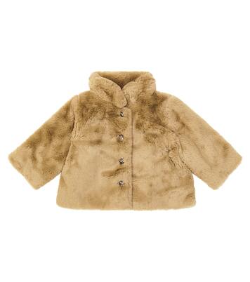 Baby Douceur faux fur jacket | Bonpoint