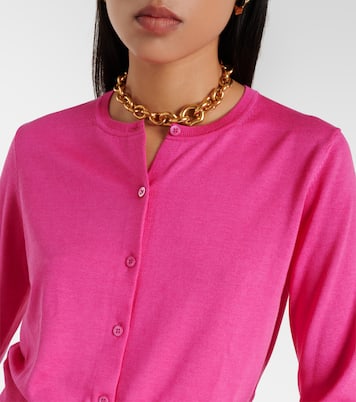 Cardigan aus Seide und Baumwolle | Carolina Herrera