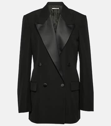 Double-breasted wool tuxedo jacket | Stella McCartney