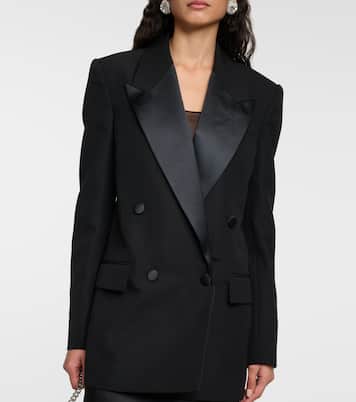 Double-breasted wool tuxedo jacket | Stella McCartney
