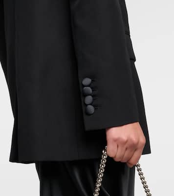 Double-breasted wool tuxedo jacket | Stella McCartney