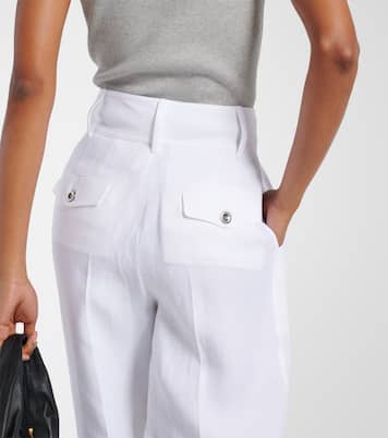 Weite Hose aus Leinen | Loro Piana