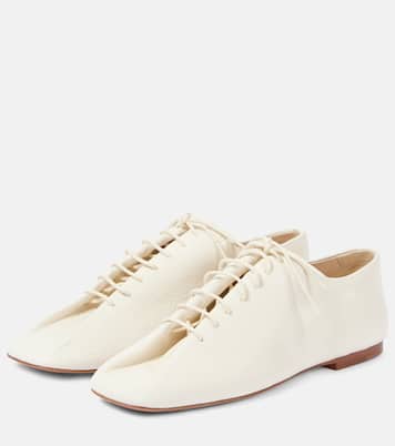 Stringate Souris in pelle | Lemaire