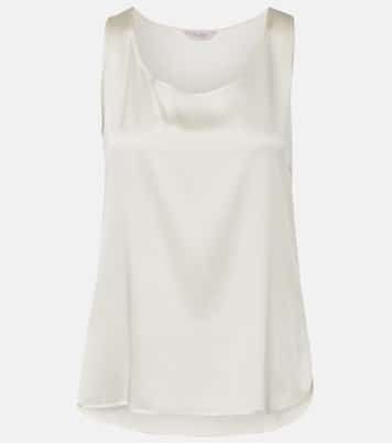 Pan silk-blend satin top | Max Mara