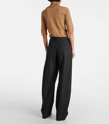 Weite Hose aus Twill | Lemaire