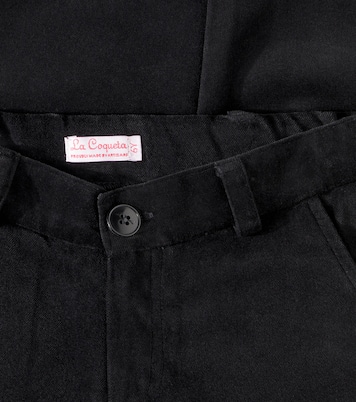 Gerade Hose Elio aus Baumwollsamt | La Coqueta