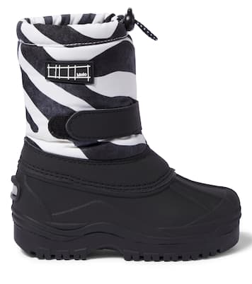 Driven zebra-print snow boots | Molo