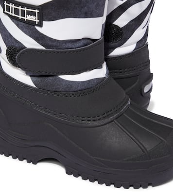 Driven zebra-print snow boots | Molo
