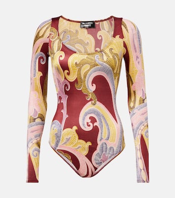 x Etro printed bodysuit | Wolford