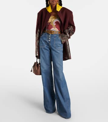 x Etro printed bodysuit | Wolford