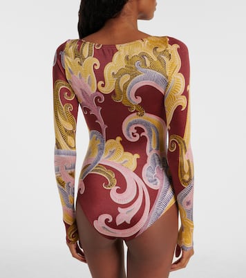 x Etro printed bodysuit | Wolford