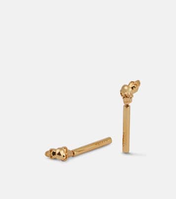 Skull bar earrings | McQueen