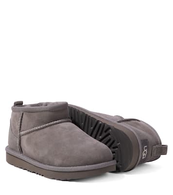 Ankle Boots Classic Ultra Mini aus Veloursleder | UGG Kids