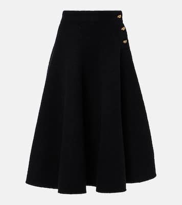 Jupe midi en laine | Bottega Veneta
