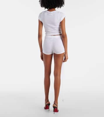 Short à taille haute en coton | Jean Paul Gaultier