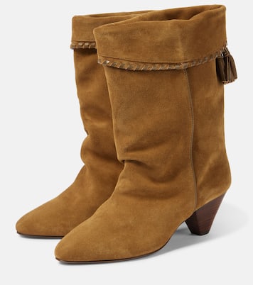 Bottines santiags Dalby en daim | Isabel Marant