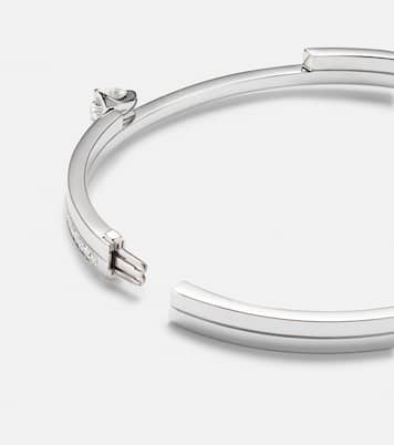 Bracciale Serti Sur Vide in oro bianco 18kt con diamanti | Repossi