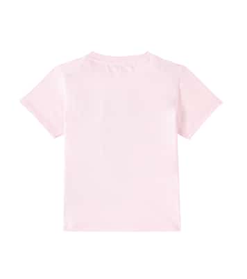 Camiseta en jersey de algodón con logo | Balmain Kids