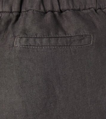 Linen tapered pants | Brunello Cucinelli Kids