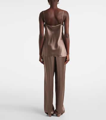 Camisole Clea in raso di seta | Joseph