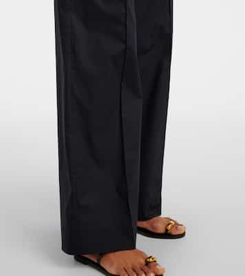 Pantaloni regular in cotone a vita alta | Plan C