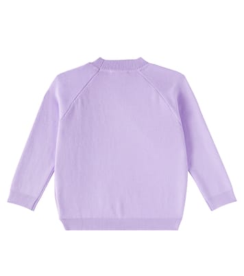 Besticktes Sweatshirt aus Baumwoll-Jersey | Stella McCartney Kids