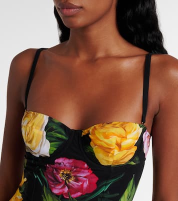 Maillot de bain à fleurs | Dolce&Gabbana