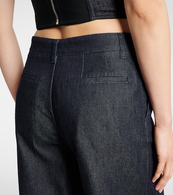 Jeans a gamba larga e vita alta | Dolce&Gabbana