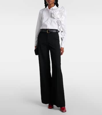 Camicia Rosette in cotone | Carolina Herrera