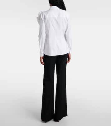 Camicia Rosette in cotone | Carolina Herrera