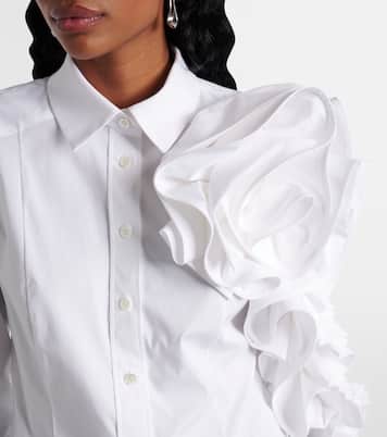 Camicia Rosette in cotone | Carolina Herrera