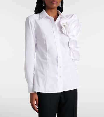 Camicia Rosette in cotone | Carolina Herrera