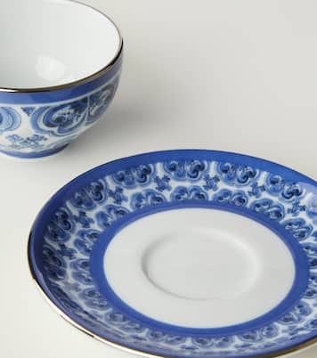 Set Blu Mediterraneo aus Espressotasse und Untertasse | Dolce&Gabbana Casa