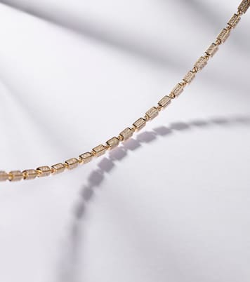 Bracelet Block-Chain Mini en or 18 ct et diamants | Suzanne Kalan