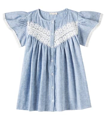 Kleid Morlina aus Leinen und Baumwolle | Louise Misha