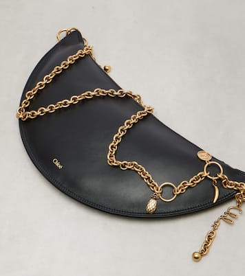 Icons Small leather shoulder bag | Chloé