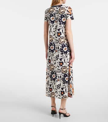 Sporty Swing cotton jersey midi dress | La DoubleJ